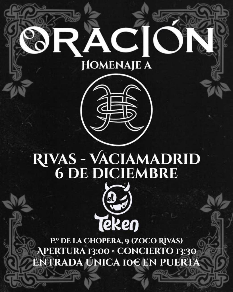 Cartel concierto rivas vaciamadrid 6 de diciembre de 2025